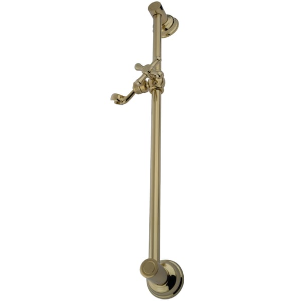 Showerscape Shower Slide Bar, Polished Brass, Wall Mount KSX3522SG - main